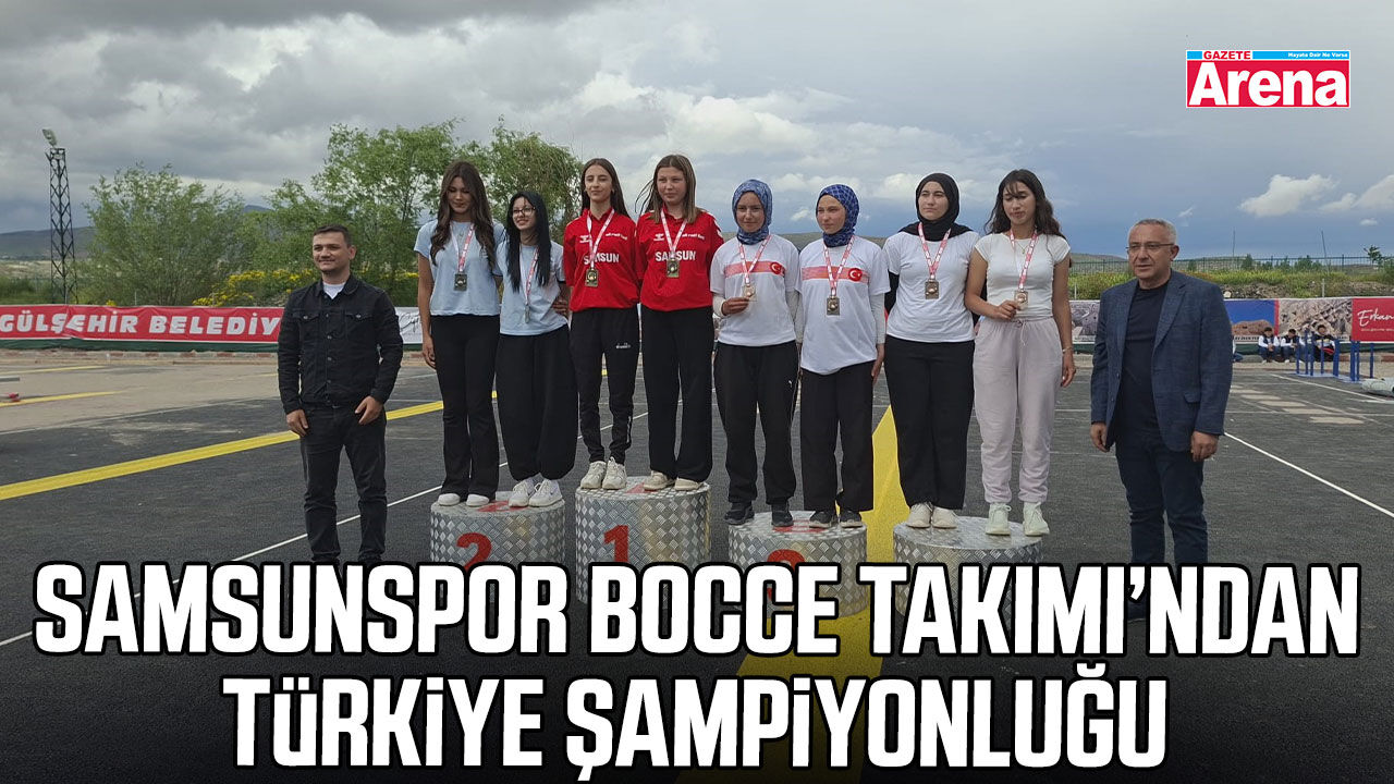 Samsunspor Bocce Takımı’ndan Türkiye şampiyonluğu