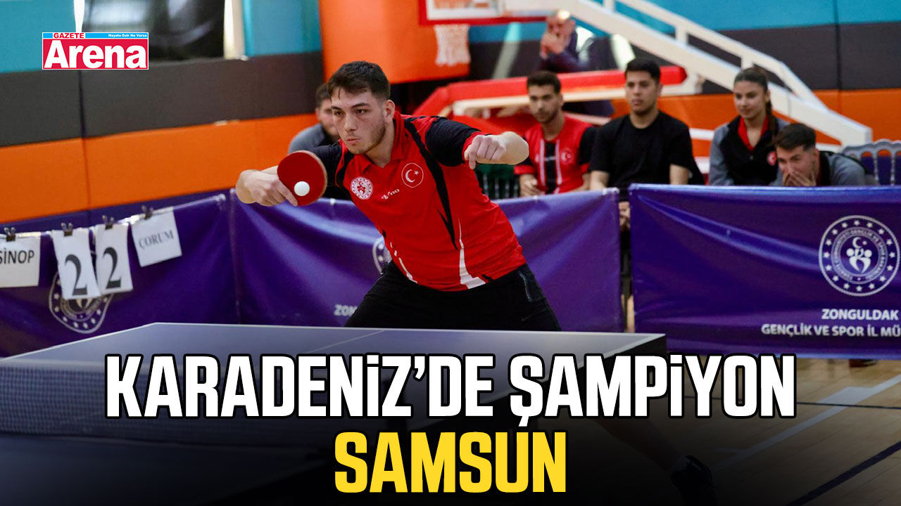 Karadeniz’de şampiyon Samsun