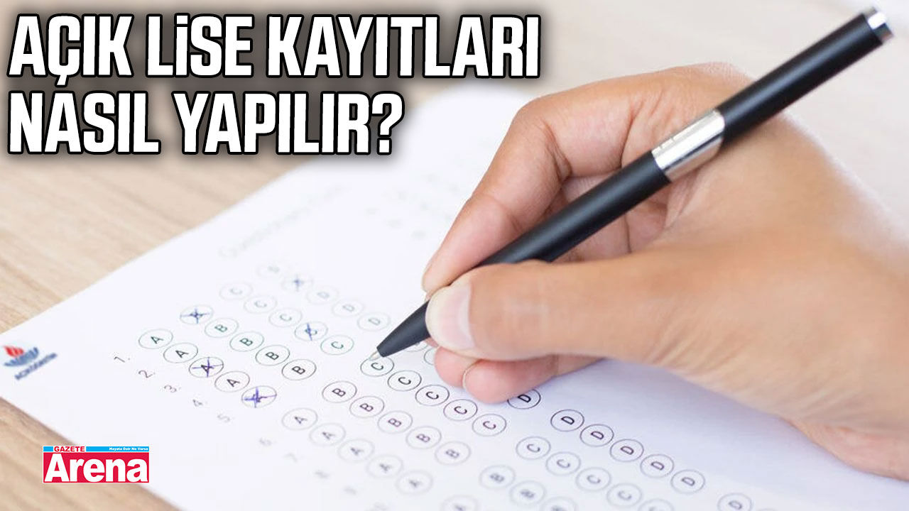 Açık lise kayıtları nasıl yapılır?