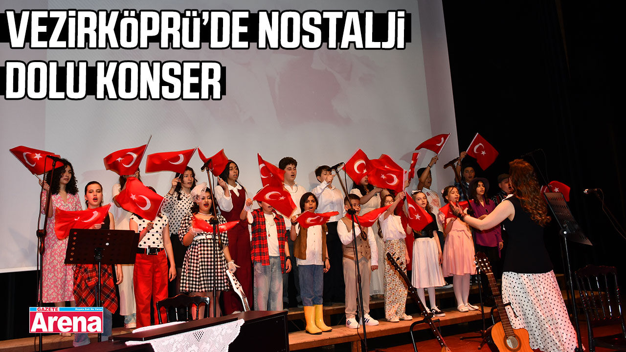 Vezirköprü’de nostalji dolu konser