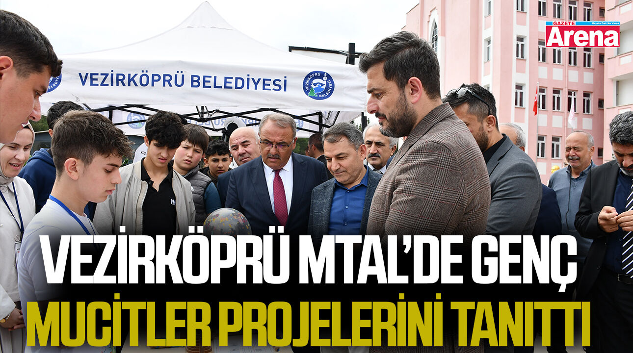 Vezirköprü MTAL’de genç mucitler projelerini tanıttı