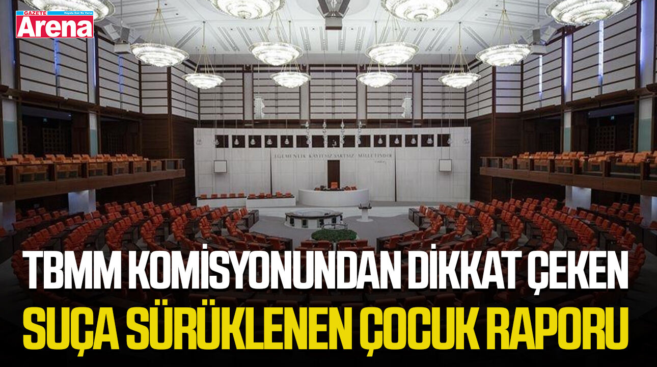 TBMM komisyonundan dikkat çeken suça sürüklenen çocuk raporu