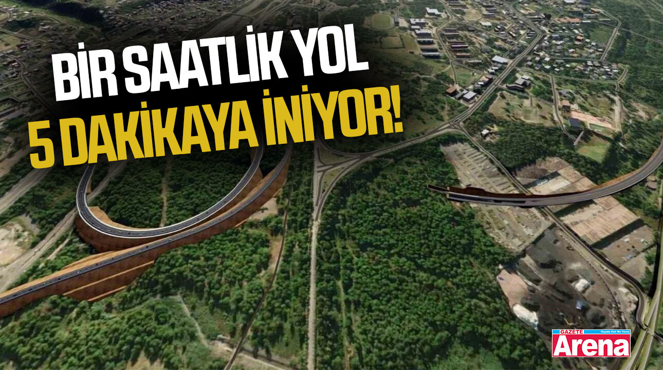 Bir saatlik yol 5 dakikaya iniyor! Dünyada ilk olacak