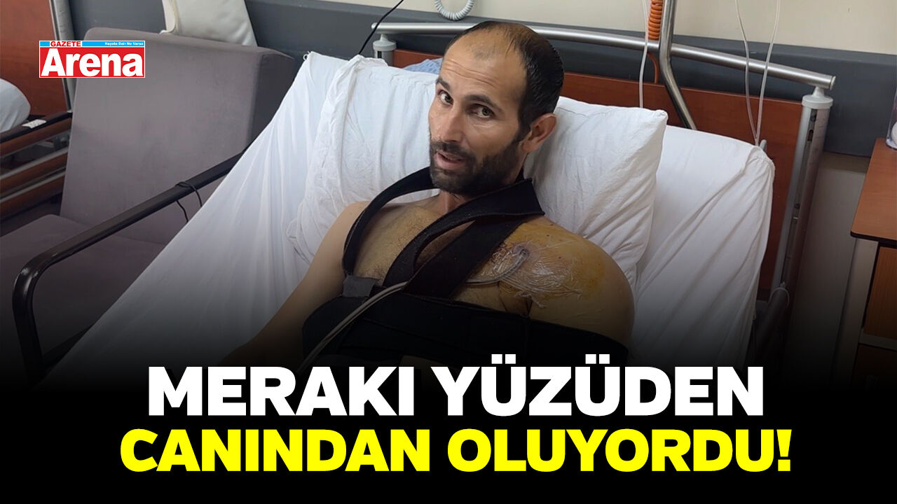Samsun'da çöpte bulduğu silahı incelerken canından oluyordu