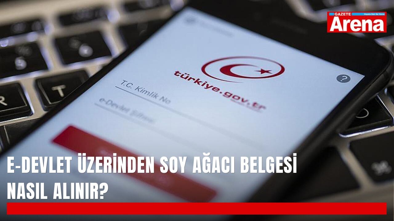 E-Devlet üzerinden soy ağacı belgesi nasıl alınır?