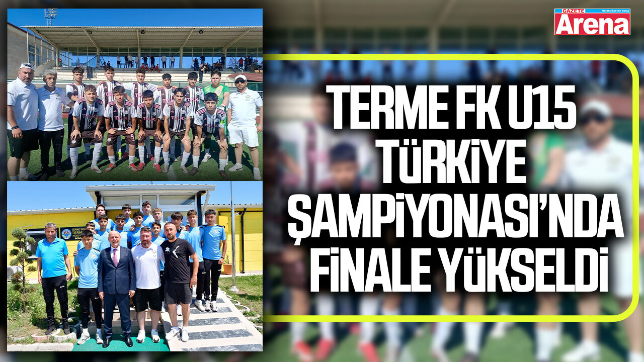 Terme FK Türkiye Şampiyonluğu'nda finale yükseldi