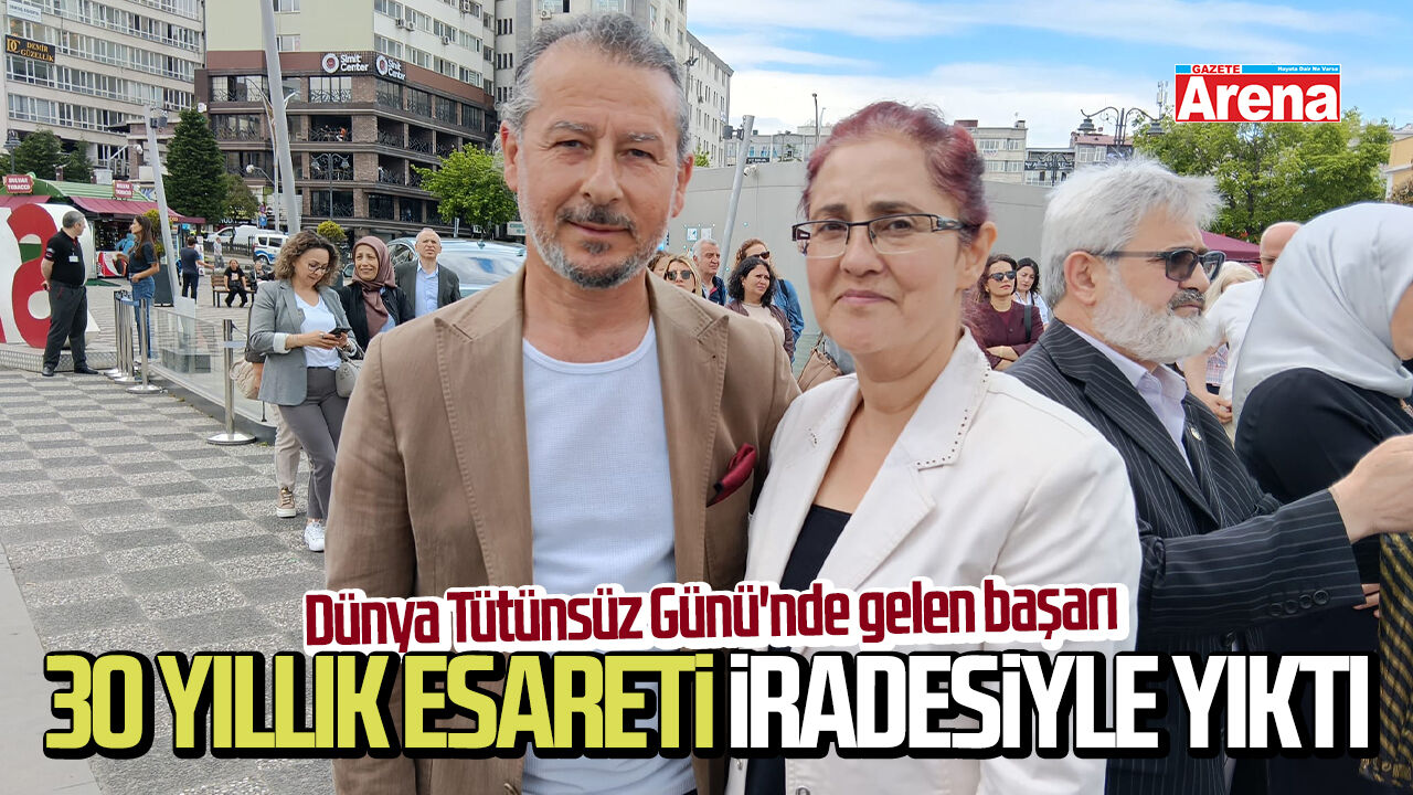 Samsun'da 30 yıllık esareti iradesiyle yıktı