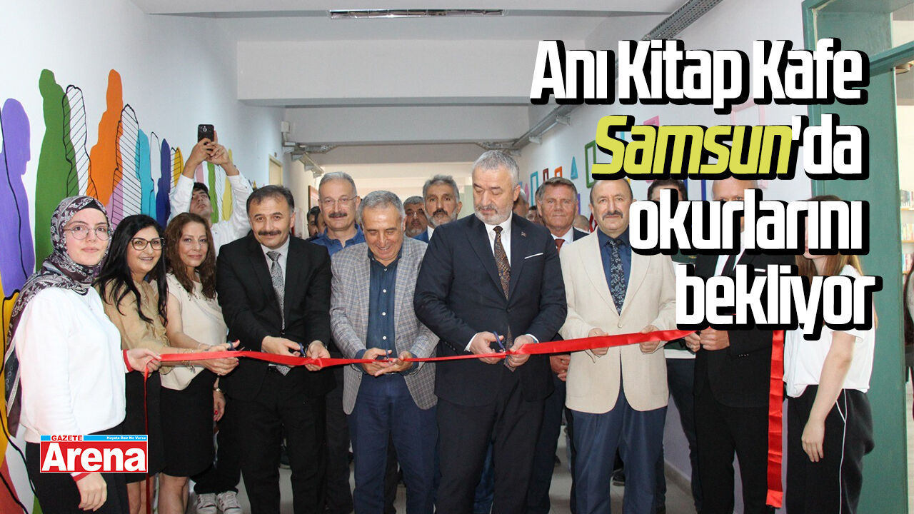 Anı Kitap Kafe Samsun'da okurlarını bekliyor