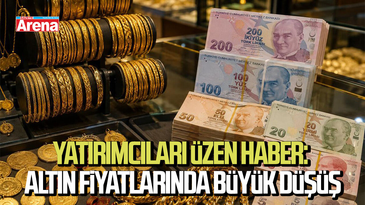 Yatırımcıları üzen haber: Altın fiyatlarında büyük düşüş