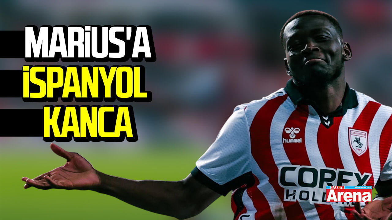 Samsunspor Forveti Marius'a İspanyol kanca