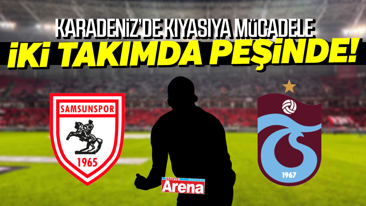 Samsunspor ve Trabzonspor arasında kıyasıya mücadele