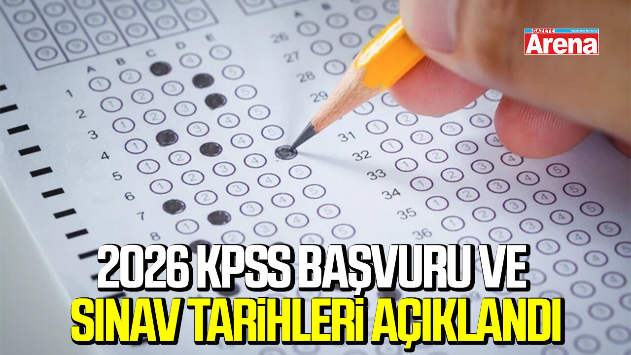 2026 KPSS başvuru ve sınav tarihleri açıklandı