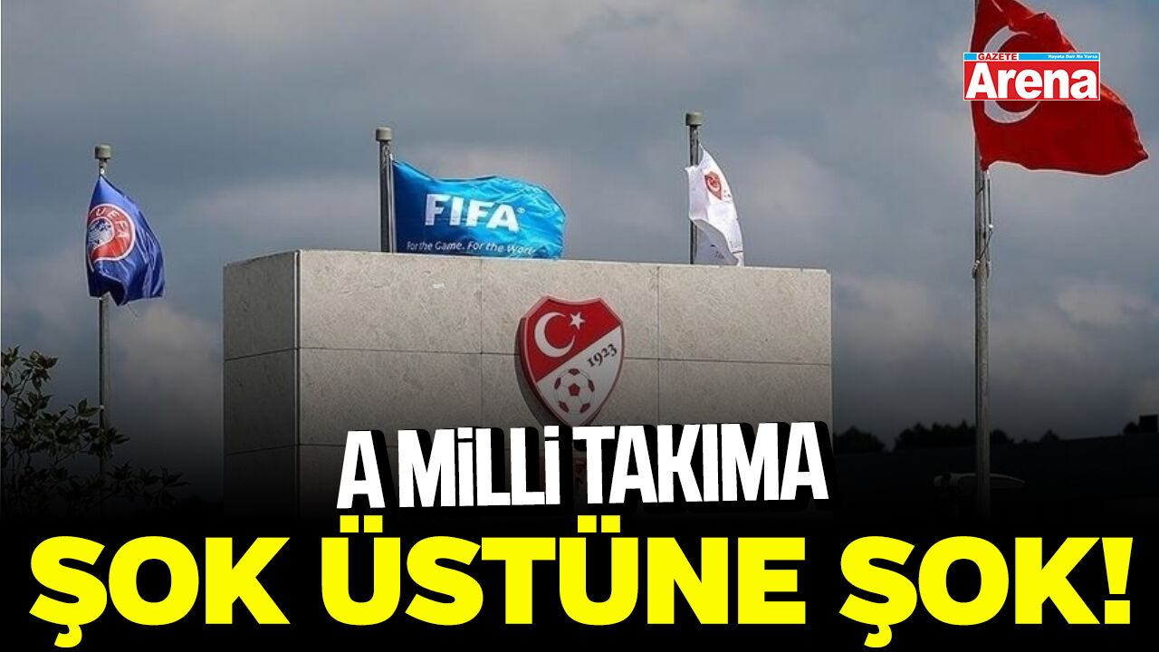 A Milli Takım'a şok üstüne şok!
