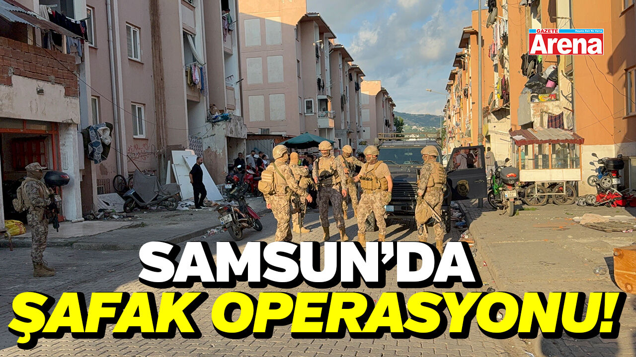 Samsun'da yasa dışı bahis şebekesine şafak baskını
