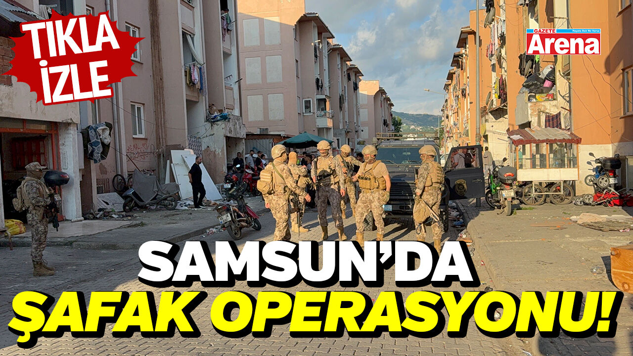 Samsun'da yasa dışı bahis şebekesine şafak baskını