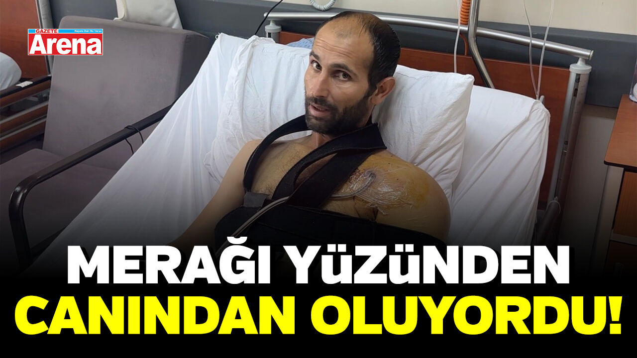 Samsun'da çöpte bulduğu silahı incelerken canından oluyordu
