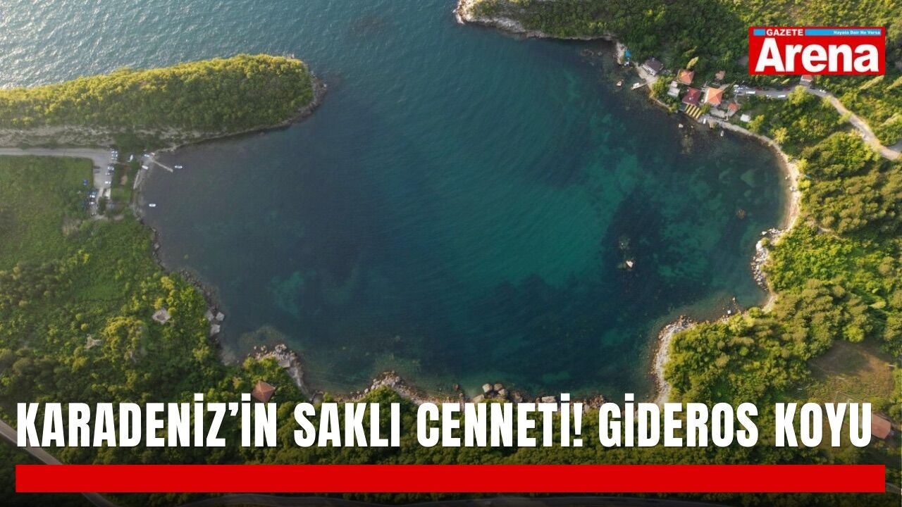 Karadeniz’in saklı cenneti! Gideros Koyu