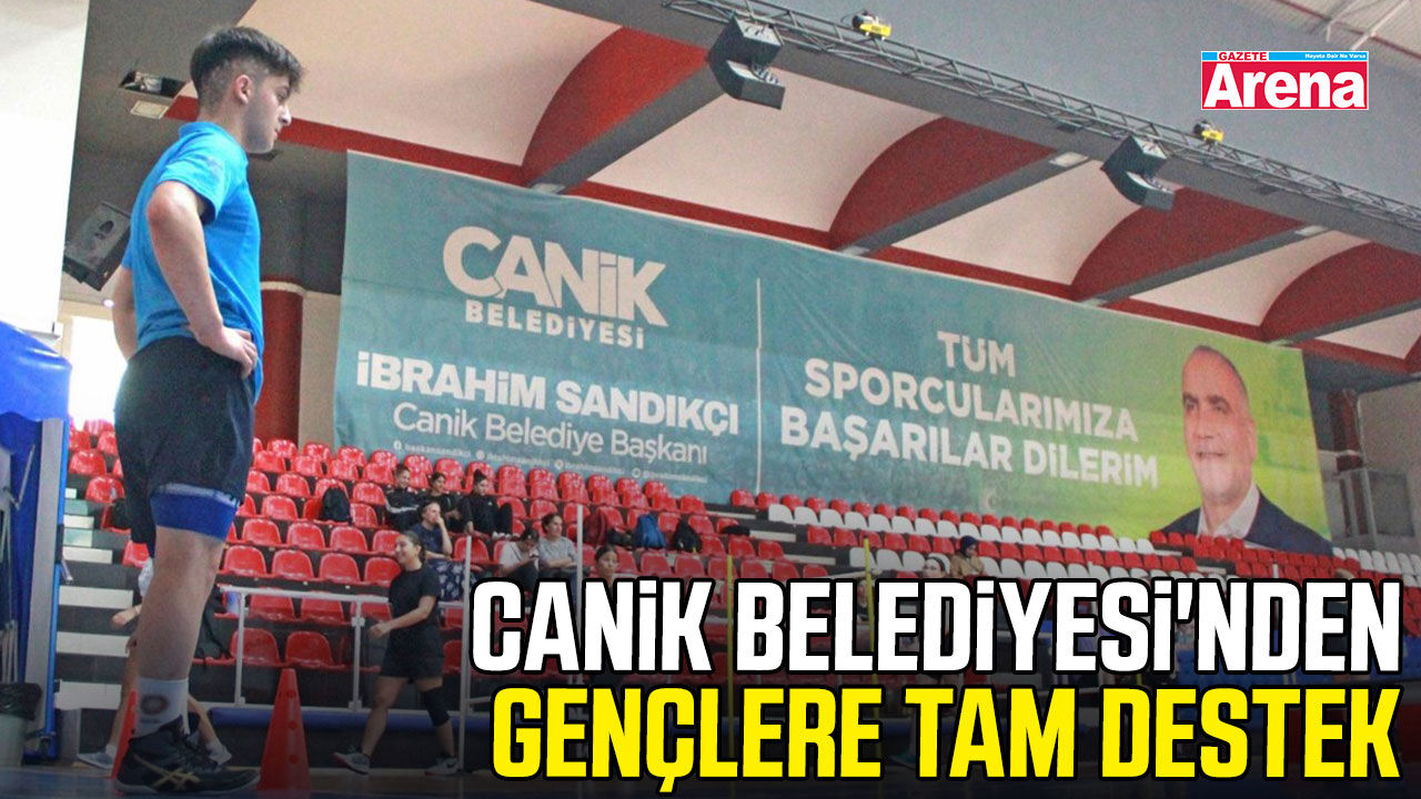 Canik Belediyesi'nden gençlere tam destek