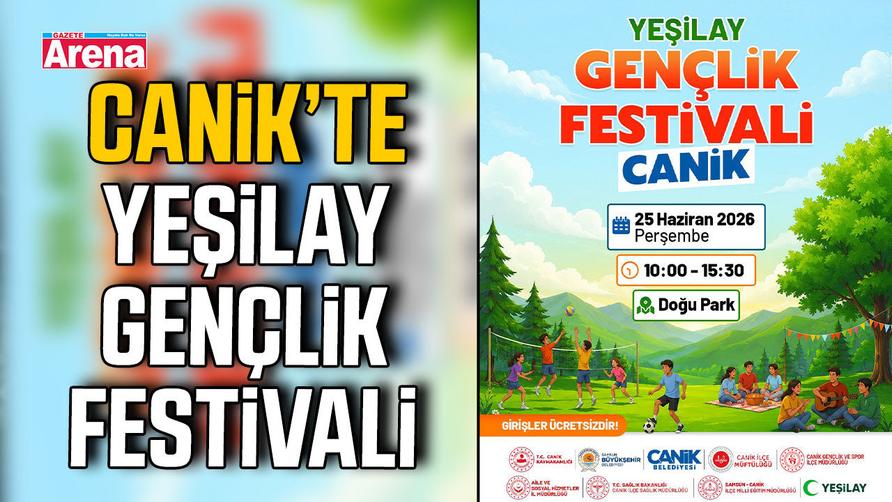 Yeşilay Gençlik Festivali 25 Haziran’da Doğu Park’ta