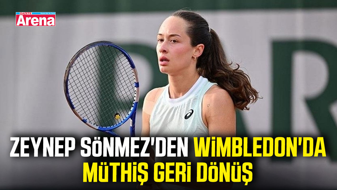 Zeynep Sönmez Wimbledon'da ikinci turda