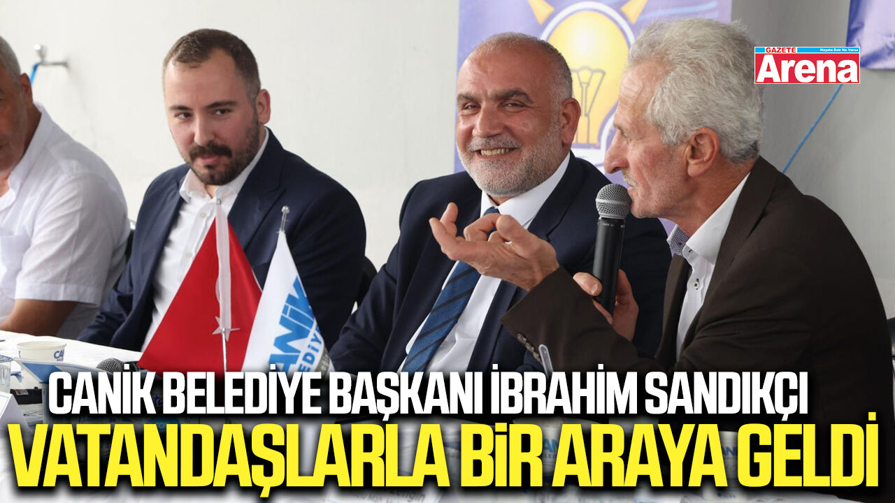 Başkan Sandıkçı Kozlu'da vatandaşlarla bir araya geldi