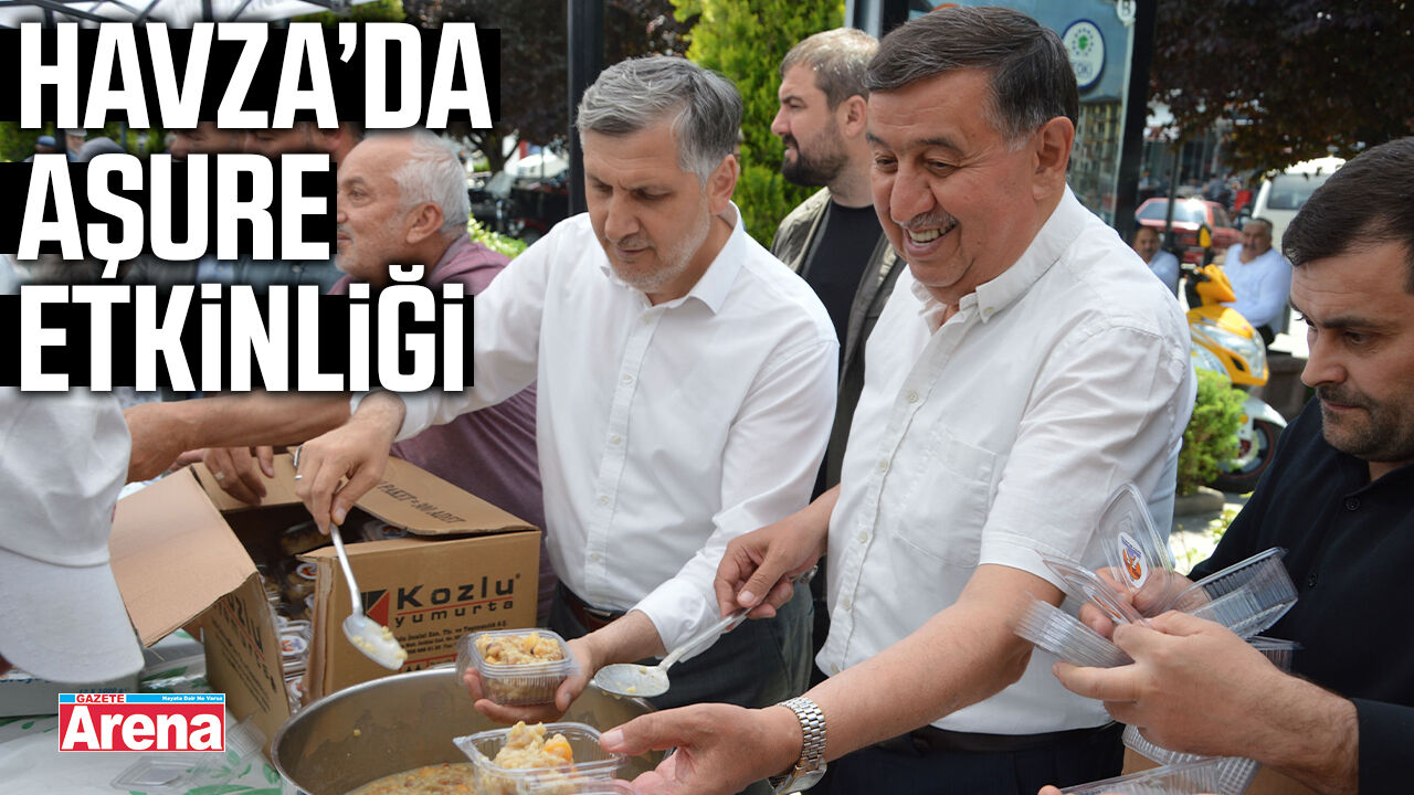 Havza Belediyesi’nden aşure etkinliği