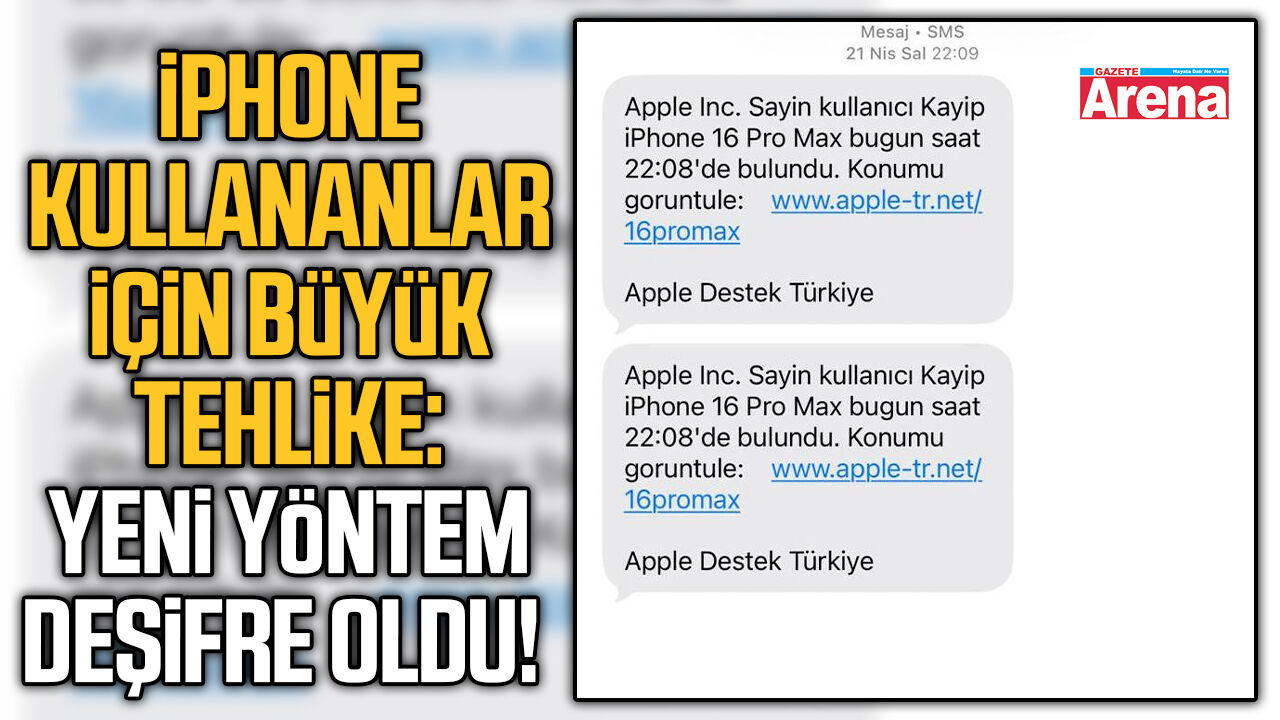 iPhone kullananlar için büyük tehlike: Yeni yöntem deşifre oldu!
