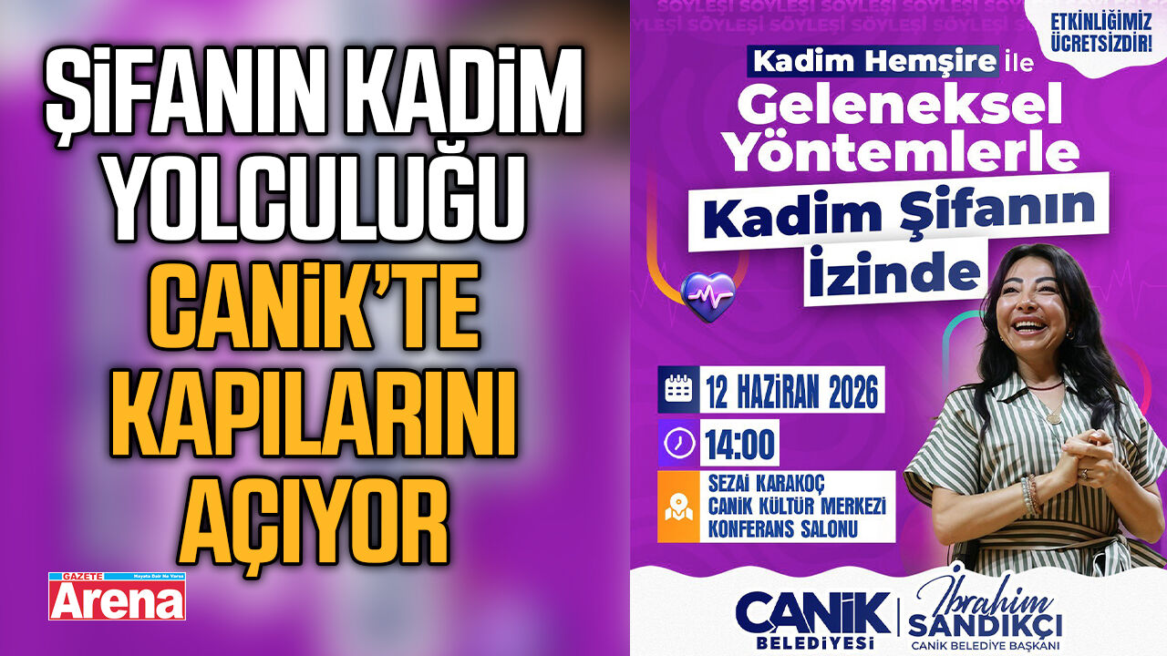 Şifanın kadim yolculuğu Canik’te kapılarını açıyor