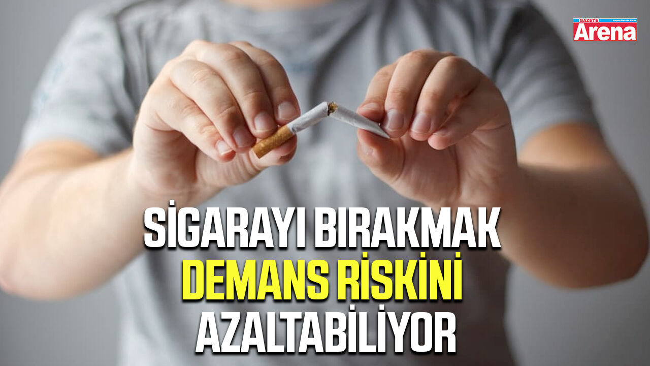 Sigarayı bırakmak demans riskini azaltabiliyor