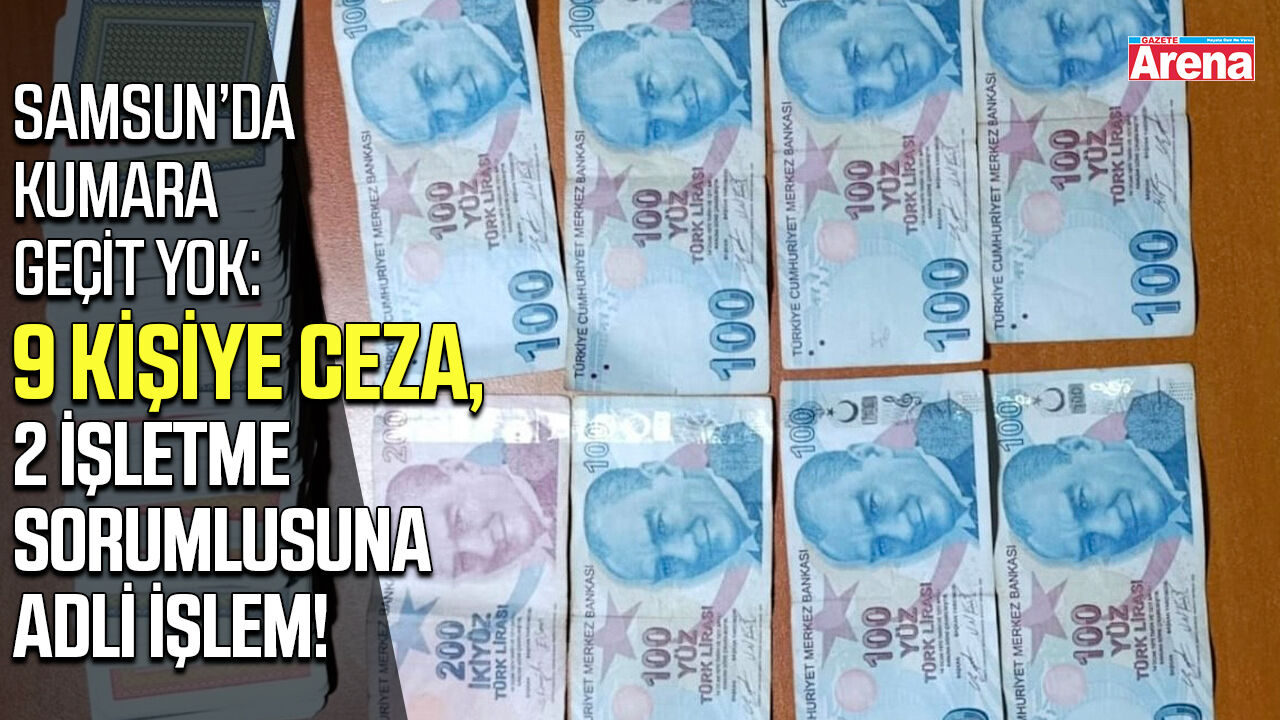 Samsun’da kumara geçit yok