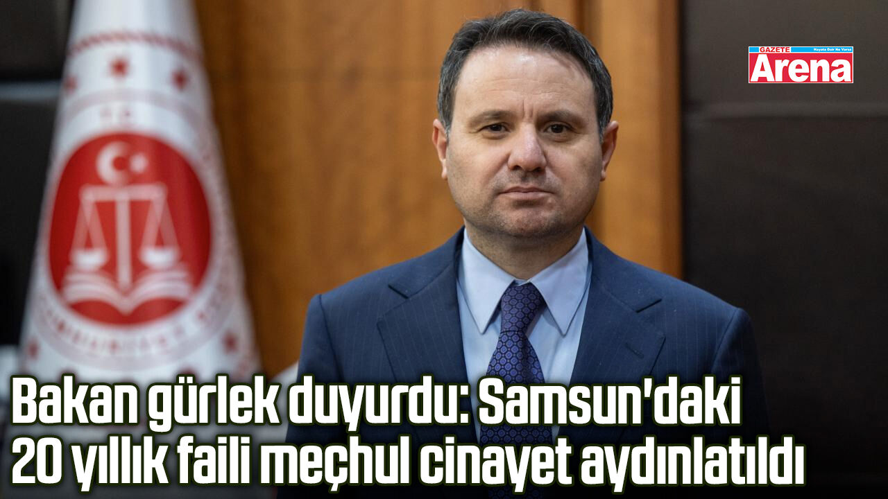 Samsun'daki 20 yıllık faili meçhul cinayet aydınlatıldı