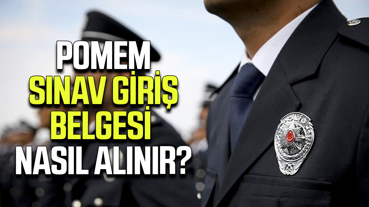 POMEM sınav giriş belgesi nasıl alınır?