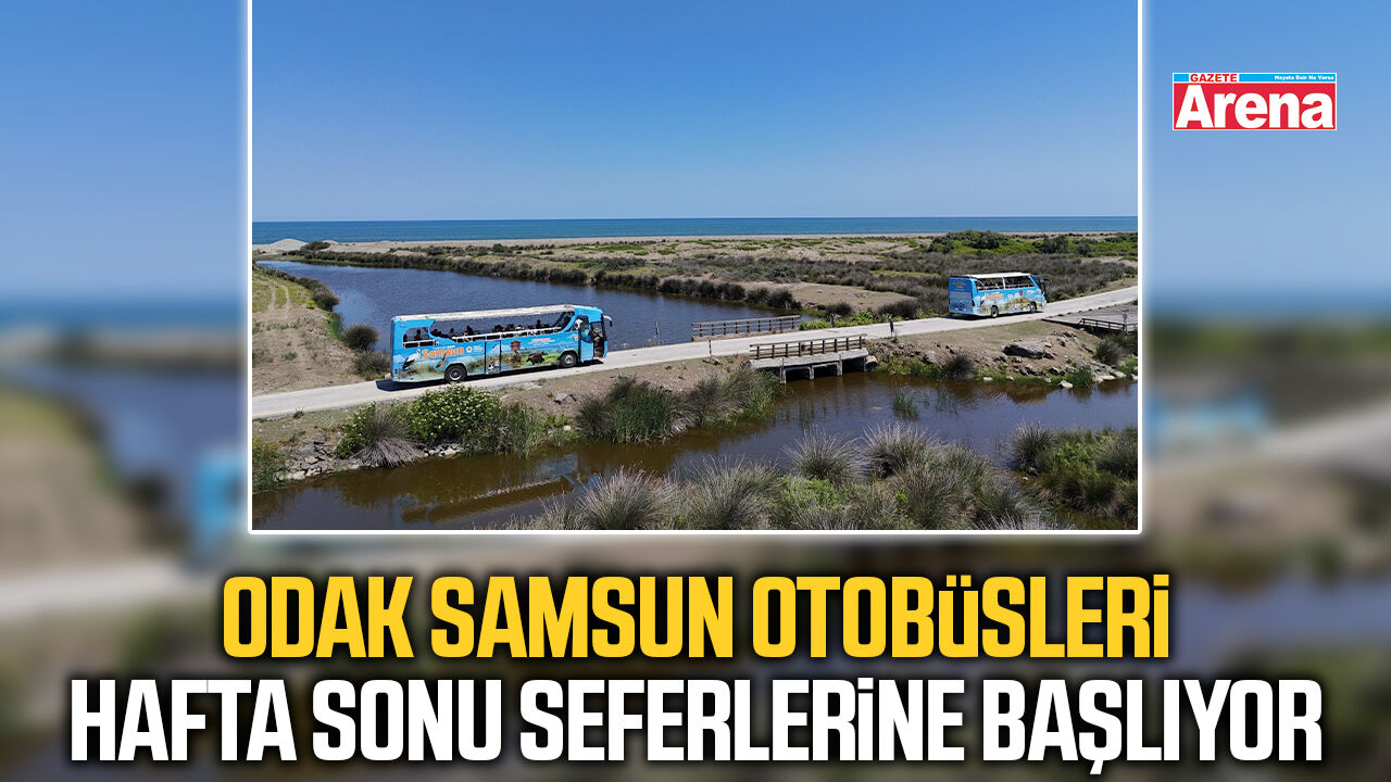 Odak Samsun Otobüsleri Hafta Sonu Seferlerine Başlıyor