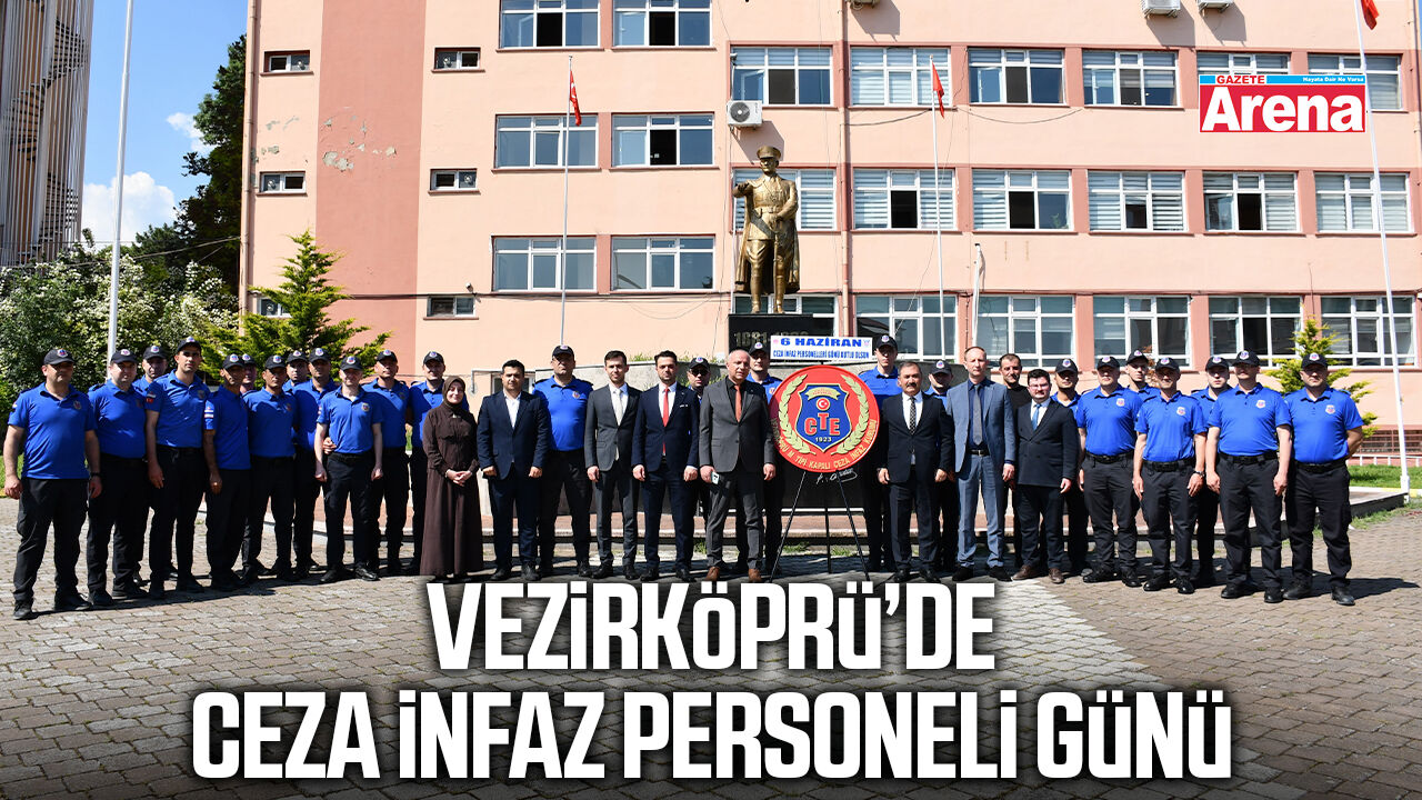 Vezirköprü’de Ceza İnfaz Personeli Günü