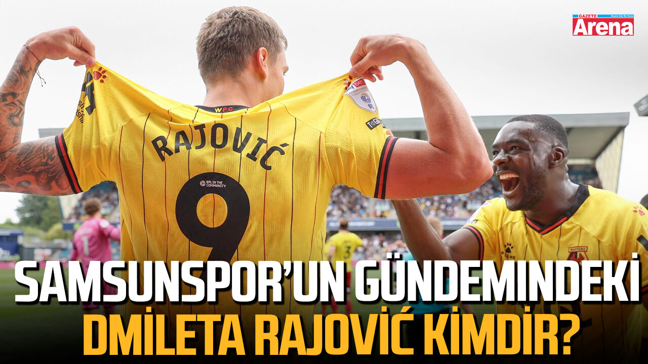 Samsunspor’un gündemindeki Mileta Rajović kimdir?