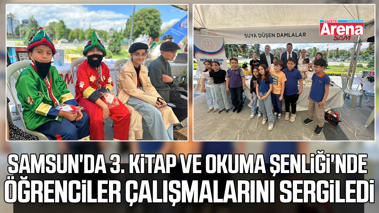 Samsun'da 3. Kitap ve Okuma Şenliği