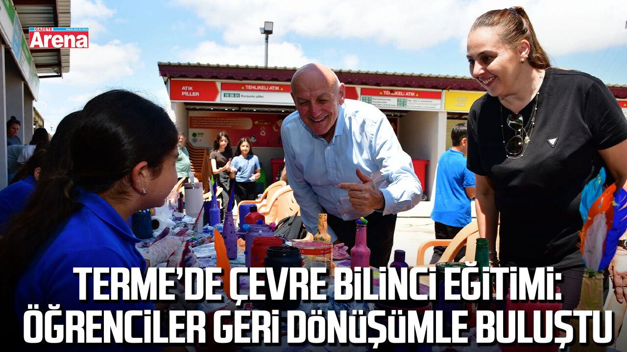 Başkan Kul öğrencilerle geri dönüşüm etkinliğinde buluştu