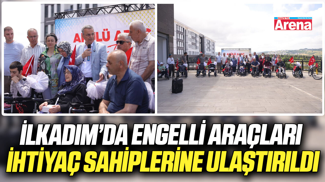 İlkadım’da engelli araçları ihtiyaç sahiplerine ulaştırıldı