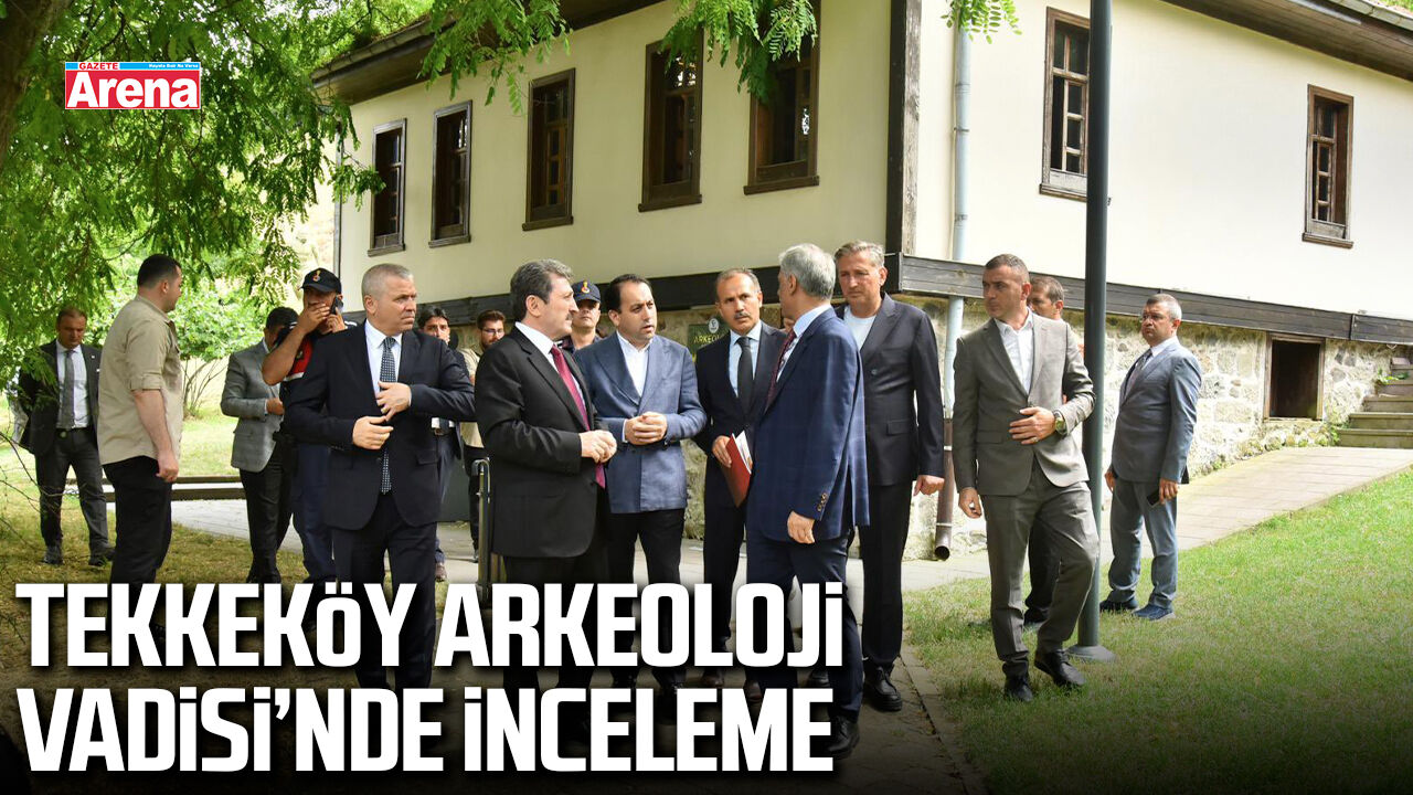 Tekkeköy Arkeoloji Vadisi’nde İnceleme