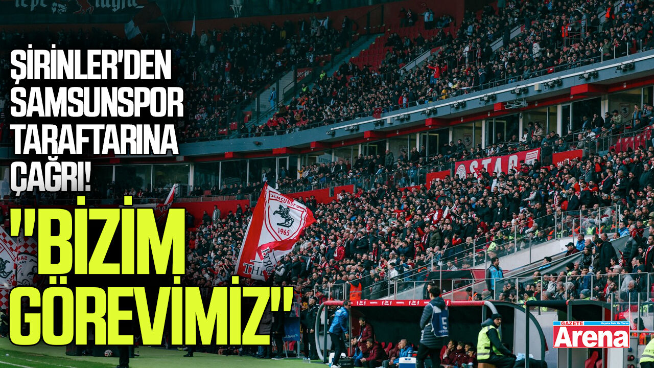 Şirinler'den Samsunspor taraftarına çağrı!