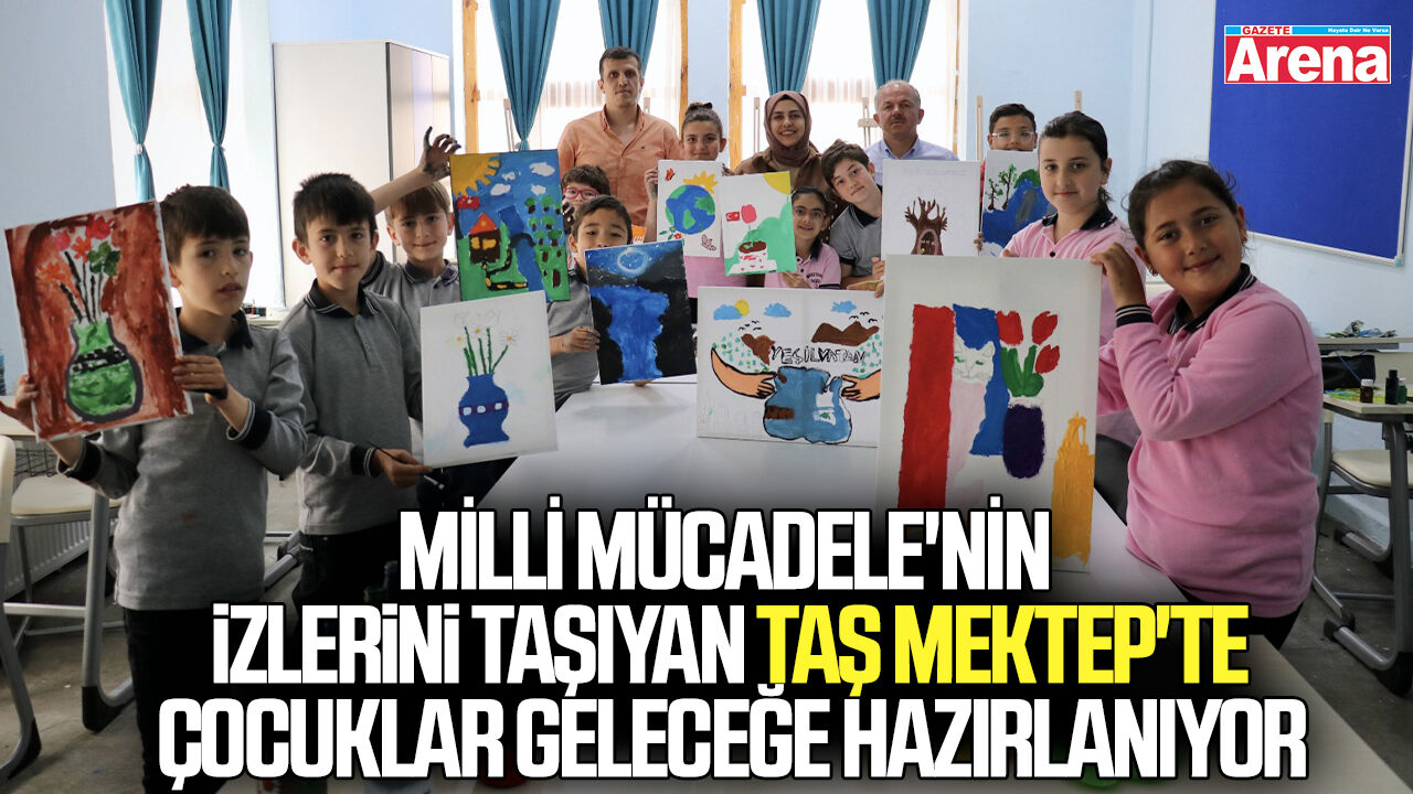 Taş Mektep'te çocuklar geleceğe hazırlanıyor
