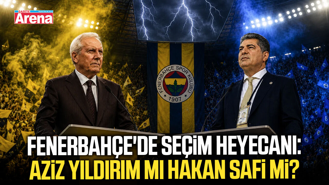 Fenerbahçe'de seçim heyecanı: Aziz Yıldırım mı Hakan Safi mi?
