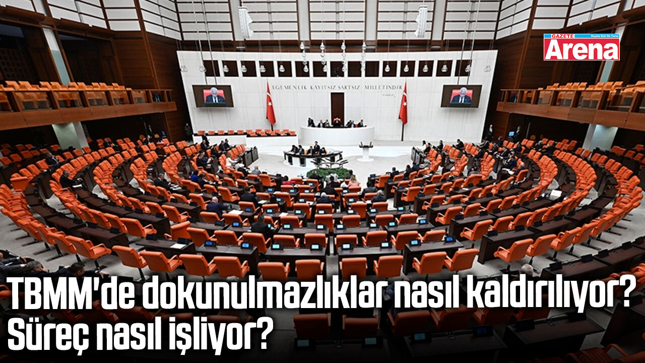 TBMM'de dokunulmazlıklar nasıl kaldırılıyor?