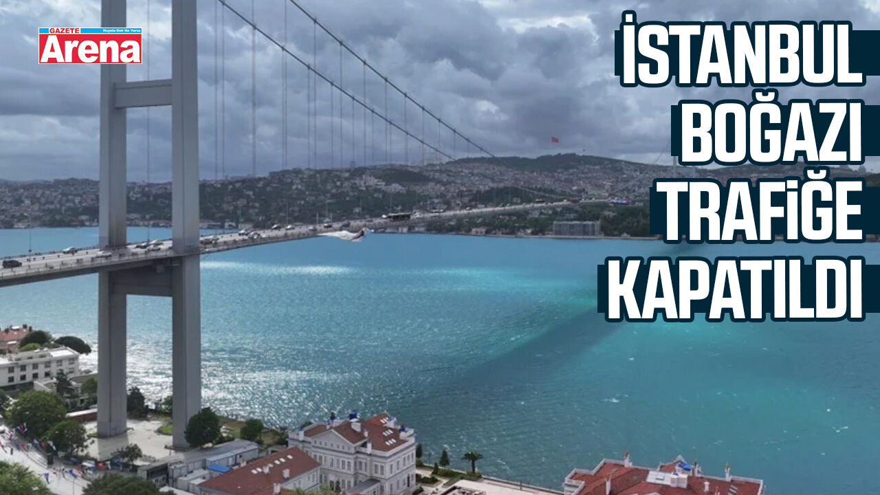 İstanbul Boğazı trafiğe kapatıldı