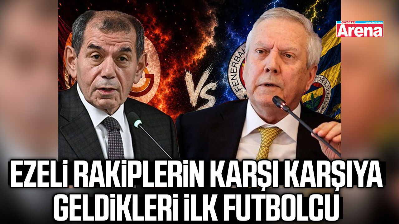Ezeli rakiplerin karşı karşıya geldikleri ilk futbolcu o isim