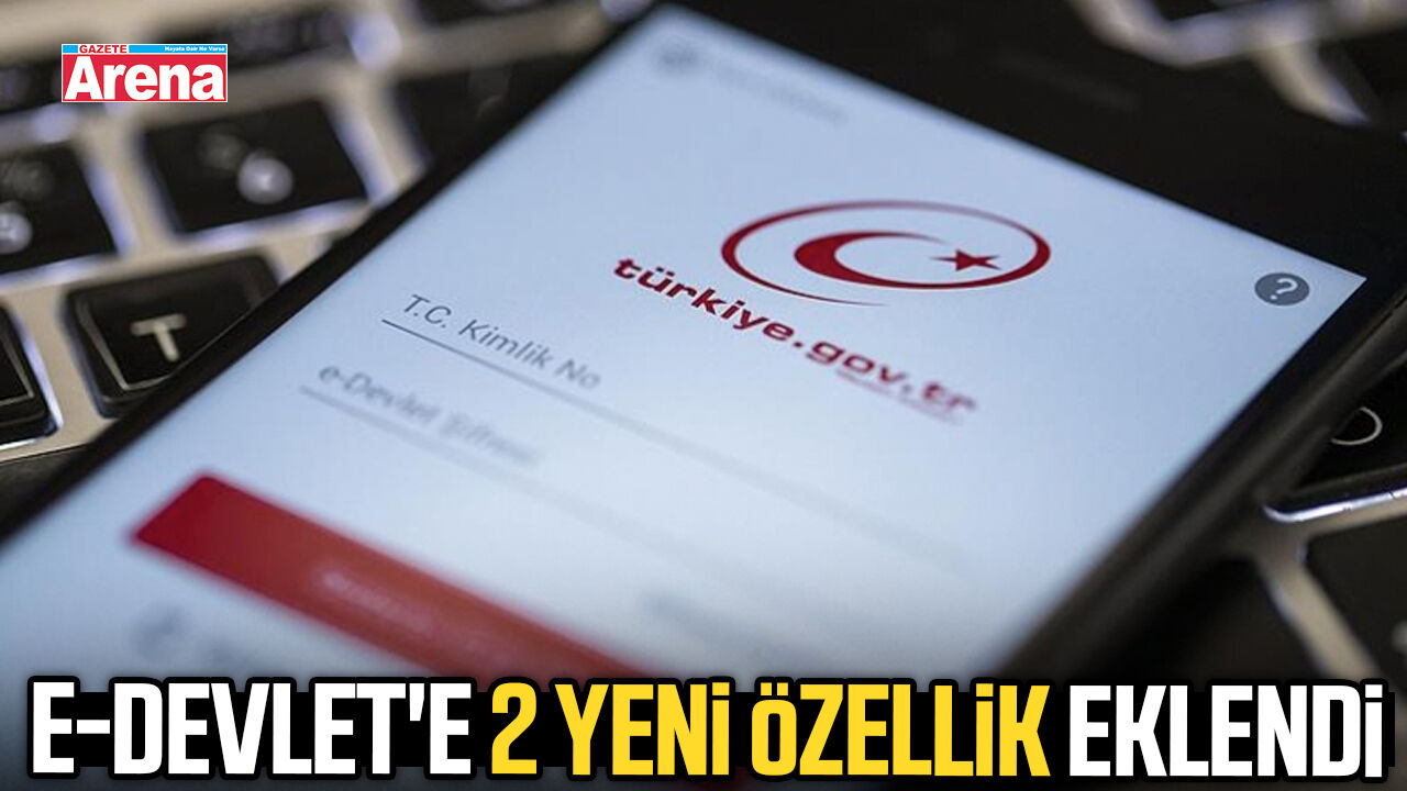 e-Devlet'e 2 yeni özellik eklendi