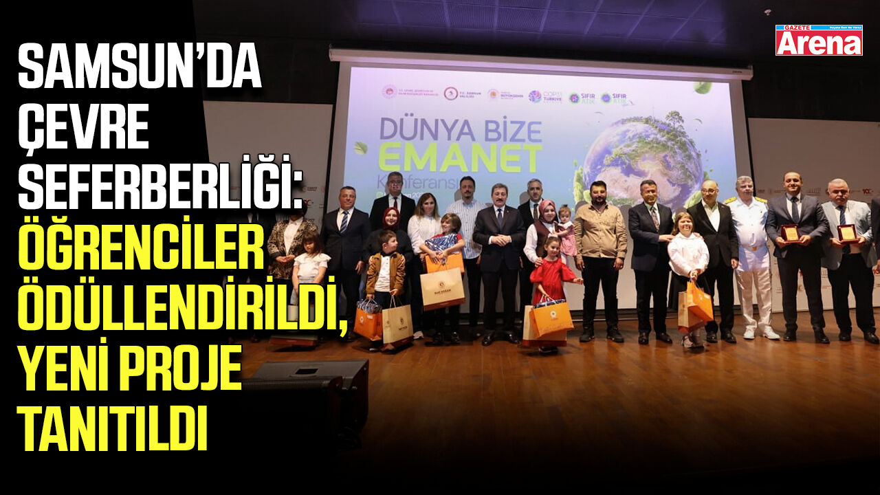 Samsun'da "Dünya Bize Emanet" konferansı