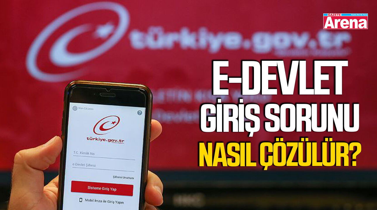e-Devlet çöktü mü? e-Devlet giriş sorunu nasıl çözülür?