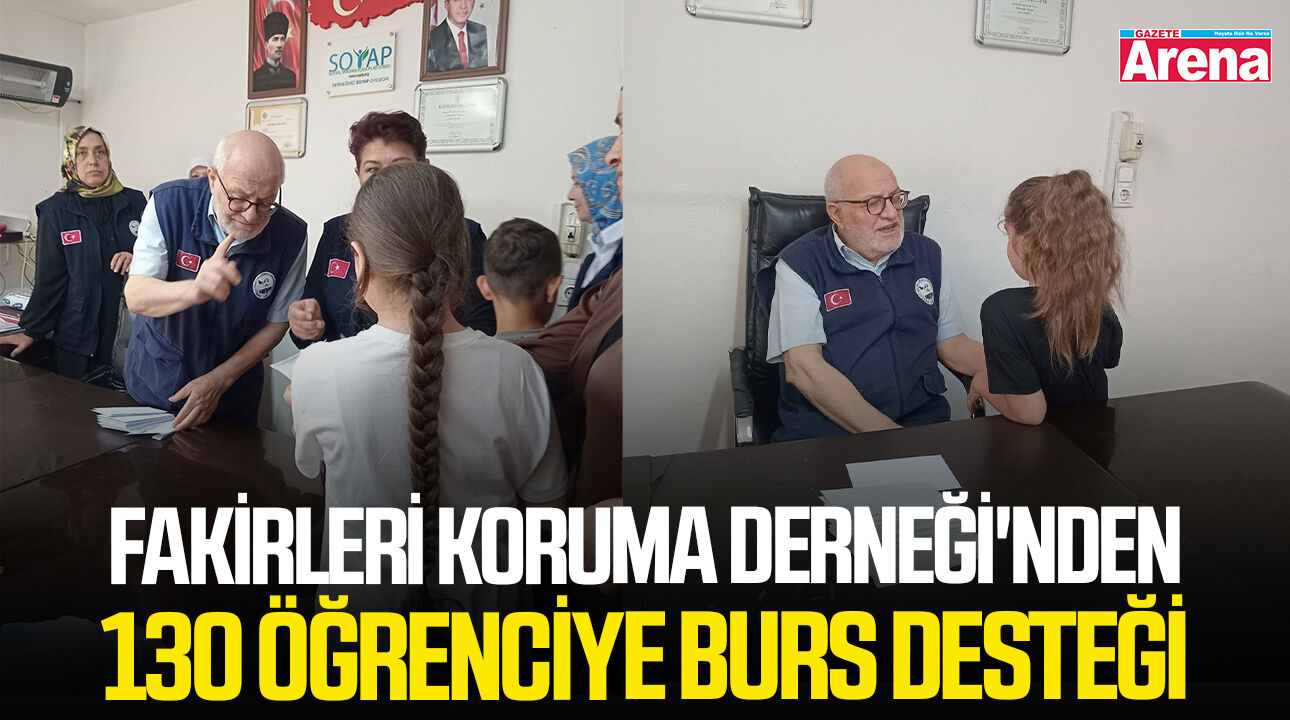 Samsun Fakirleri Koruma Derneği'nden öğrenciye destek