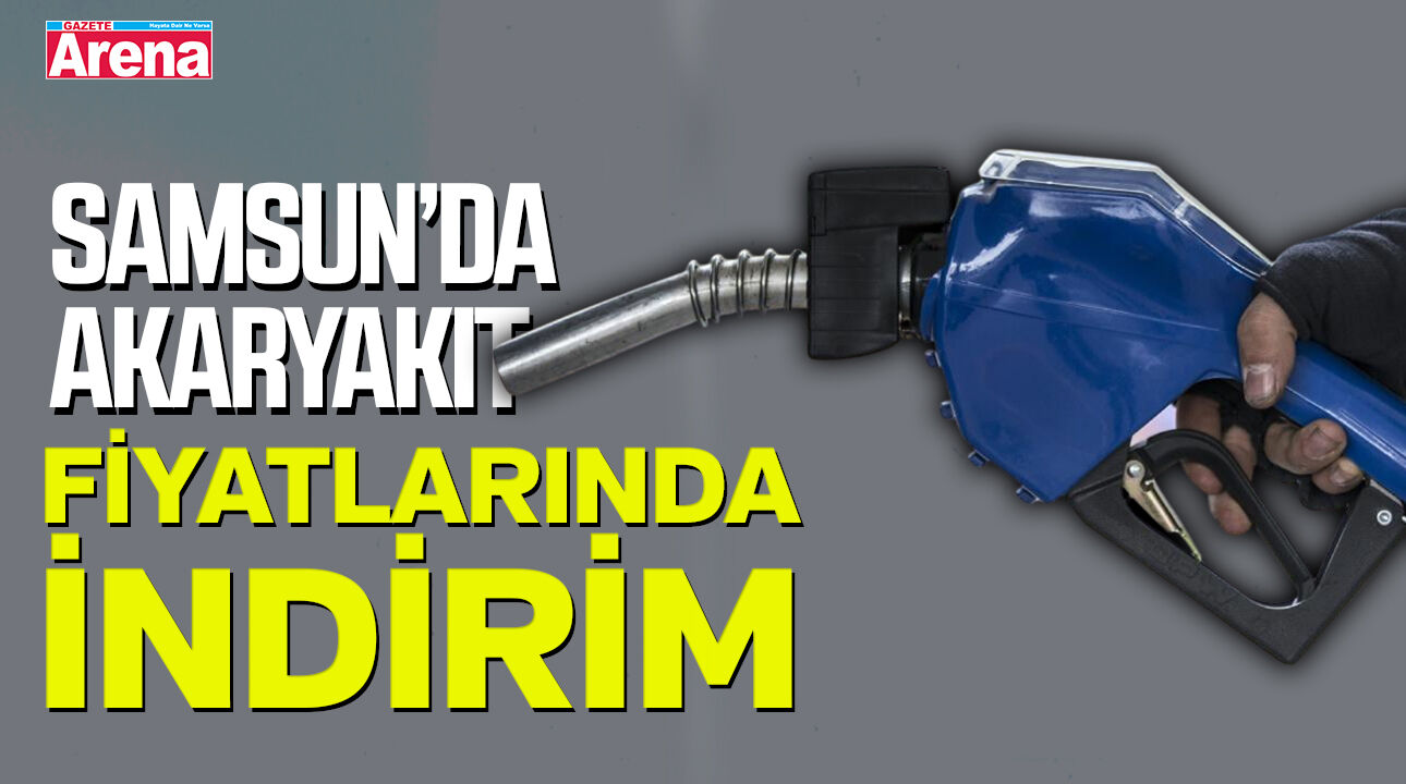 Samsun'da akaryakıt fiyatları değişti